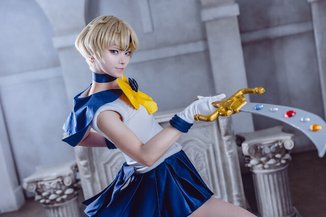 セーラーウラヌス「美少女戦士セーラームーン」／まみち（X：@Mamichi_913）