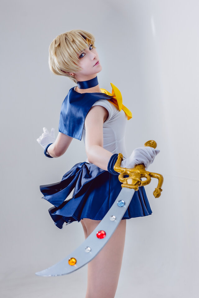 セーラーウラヌス「美少女戦士セーラームーン」／まみち（X：@Mamichi_913）