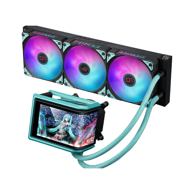 PCの中身まで「初音ミク」仕様！「ASUS」ゲーミングブランドコラボ製品で、世界観を存分に感じられるセットアップに