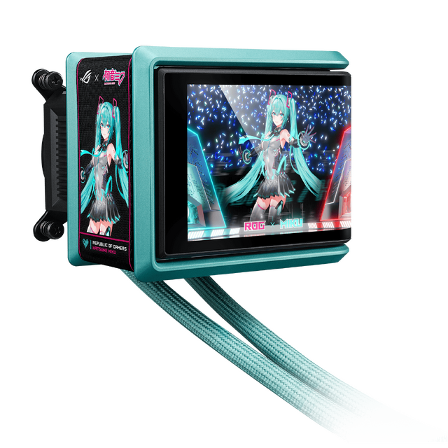 PCの中身まで「初音ミク」仕様！「ASUS」ゲーミングブランドコラボ製品で、世界観を存分に感じられるセットアップに