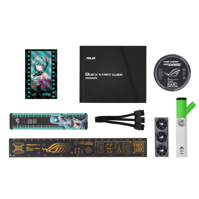 PCの中身まで「初音ミク」仕様！「ASUS」ゲーミングブランドコラボ製品で、世界観を存分に感じられるセットアップに