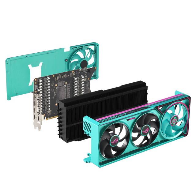 PCの中身まで「初音ミク」仕様！「ASUS」ゲーミングブランドコラボ製品で、世界観を存分に感じられるセットアップに