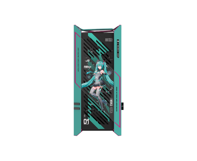 PCの中身まで「初音ミク」仕様！「ASUS」ゲーミングブランドコラボ製品で、世界観を存分に感じられるセットアップに