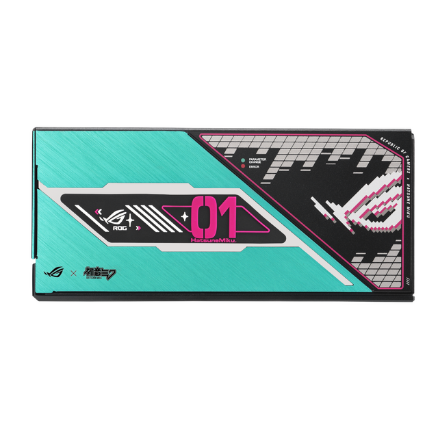 PCの中身まで「初音ミク」仕様！「ASUS」ゲーミングブランドコラボ製品で、世界観を存分に感じられるセットアップに