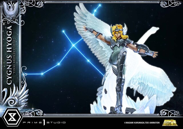お値段約21万の“舞”！「聖闘士星矢」より「キグナス氷河 （最終青銅聖衣）」1/4スケールスタチューが神々しい