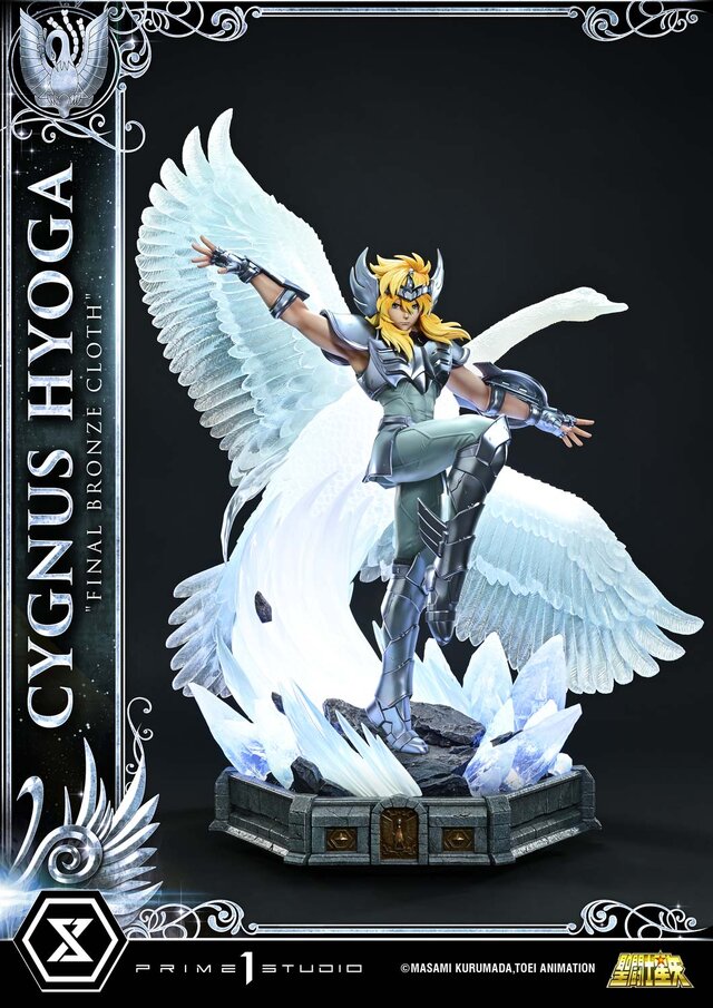 お値段約21万の“舞”！「聖闘士星矢」より「キグナス氷河 （最終青銅聖衣）」1/4スケールスタチューが神々しい