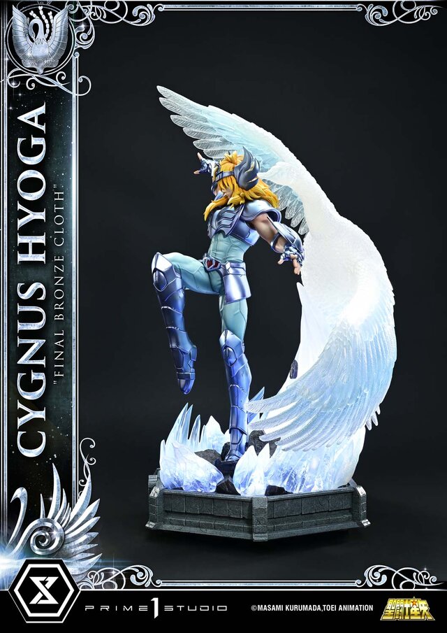 お値段約21万の“舞”！「聖闘士星矢」より「キグナス氷河 （最終青銅聖衣）」1/4スケールスタチューが神々しい