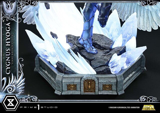 お値段約21万の“舞”！「聖闘士星矢」より「キグナス氷河 （最終青銅聖衣）」1/4スケールスタチューが神々しい