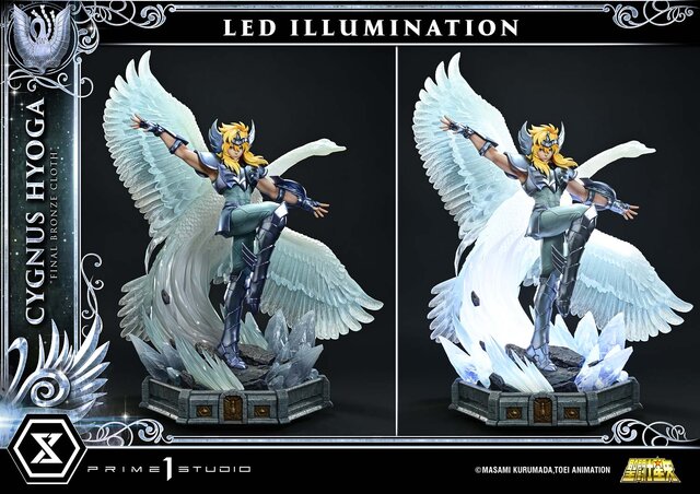 お値段約21万の“舞”！「聖闘士星矢」より「キグナス氷河 （最終青銅聖衣）」1/4スケールスタチューが神々しい