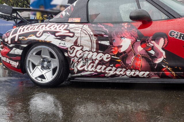 「アイマス」「ラブライブ」「バンドリ」の痛車が集結！キラキラした姿に注目【第九回 天下無双 東西最強痛車決戦 フォトレポ】