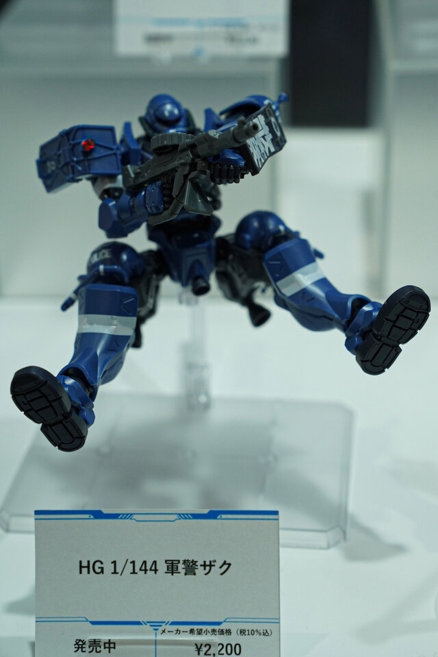 「機動戦士ガンダム ジークアクス」新作ガンプラ「HGハンブラビ」発表！「BANDAI SPIRITS」ブースでジオン脅威のMS群が一挙展示【イベントレポート】