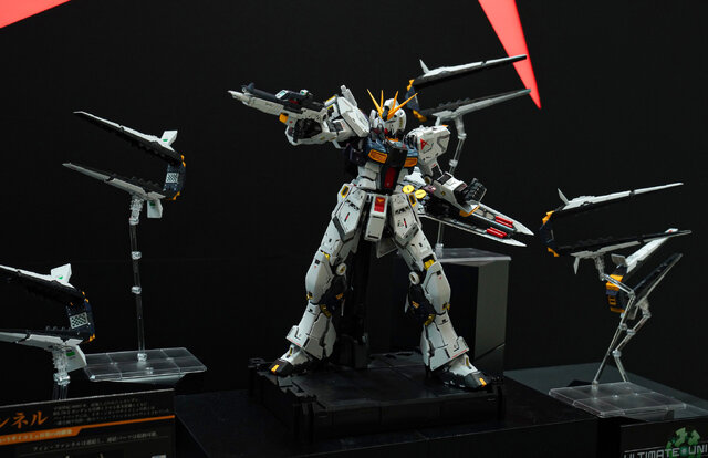 「PGU νガンダム」から「フルアーマーZZガンダム Ver.Ka」、「グスタフ・カール00型」まで、宇宙世紀を駆け抜けたMSの展示が熱い！【イベントレポート】