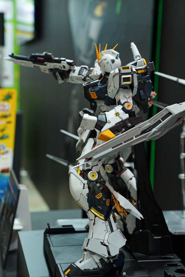 「PGU νガンダム」から「フルアーマーZZガンダム Ver.Ka」、「グスタフ・カール00型」まで、宇宙世紀を駆け抜けたMSの展示が熱い！【イベントレポート】