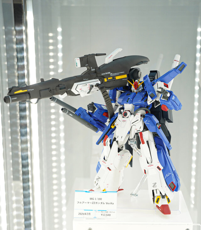 「PGU νガンダム」から「フルアーマーZZガンダム Ver.Ka」、「グスタフ・カール00型」まで、宇宙世紀を駆け抜けたMSの展示が熱い！【イベントレポート】
