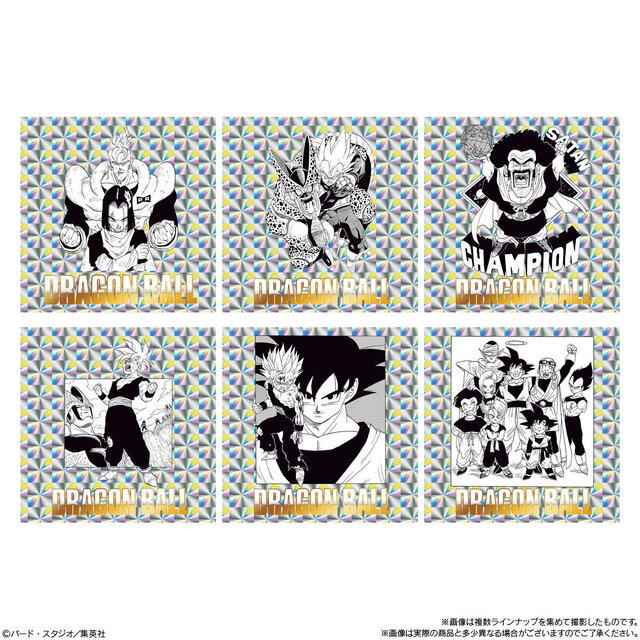 「ドラゴンボール」物語をシールで辿る！原作40周年記念ウエハース第2弾発表―全42巻分の1枚絵や扉絵をラインナップ