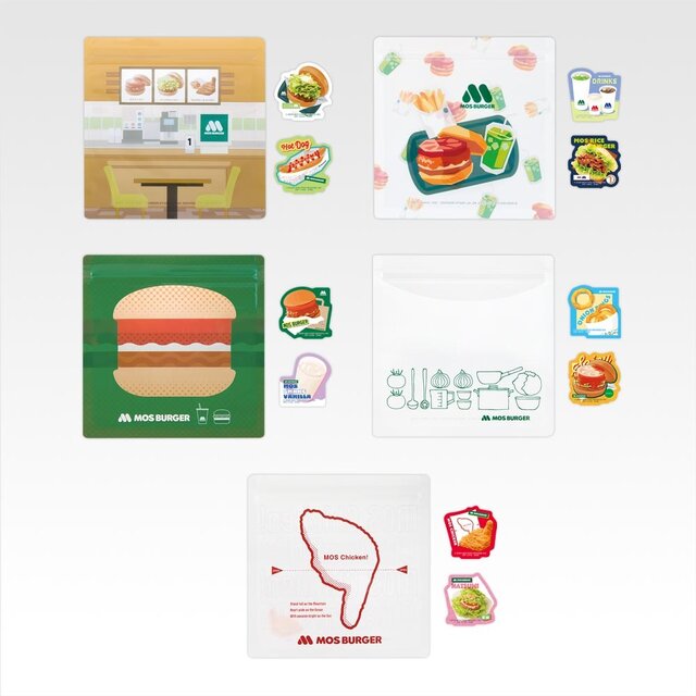 「モスバーガー」一番くじ第2弾全ラインナップ公開！日常生活を彩るグッズ展開、ラストワン賞の時計は店舗で流れる音がアラームに