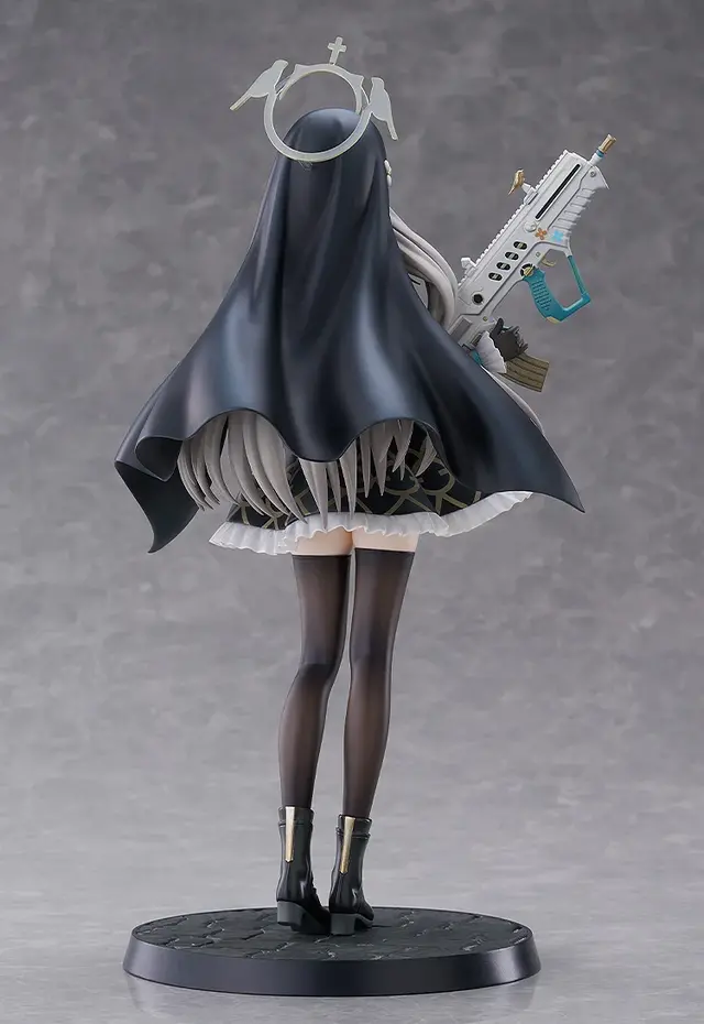絶対領域に透けハイソックス！『ブルアカ』より「サクラコ」が黒色のシスター服で立体化、固有武器「浄化の織り手」も見応え十分