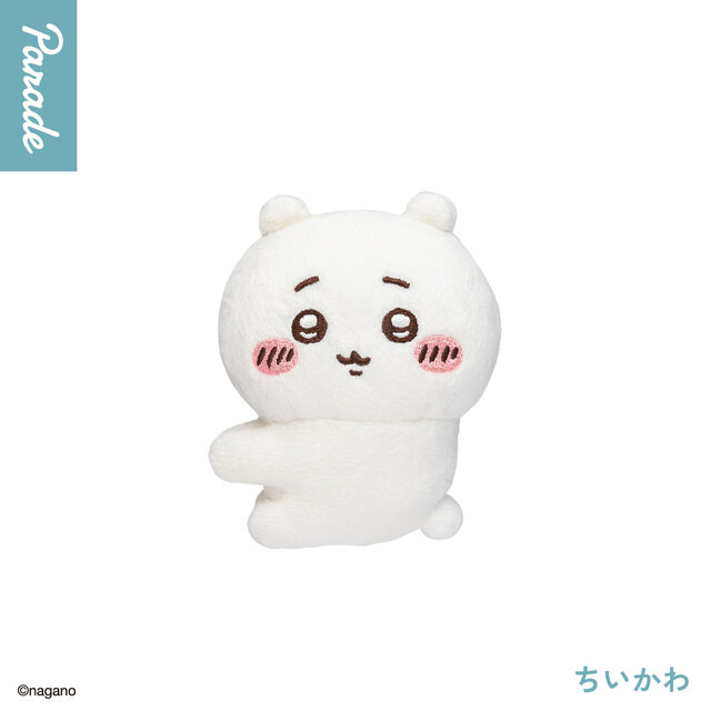 可愛い抱きつきポーズ！「ちいかわ」クリップぬいぐるみが、カプセルトイにて展開ーくりまんじゅう含む全4種ラインナップ