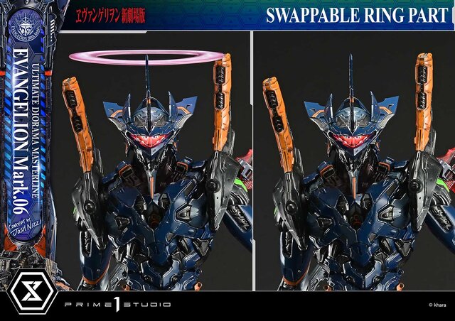より神々しく、よりメカニカルに…「エヴァンゲリオン Mark.06」超高額スタチューが予約開始！カシウスの槍や、頭部装甲を解除した差し替えパーツも付属