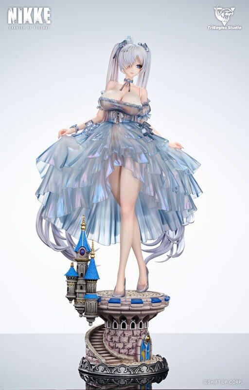 12万円超えの大迫力太もも！『勝利の女神：NIKKE』よりシンデレラが「ガラスのプリンセス」姿で1/4スケールスタチュー化