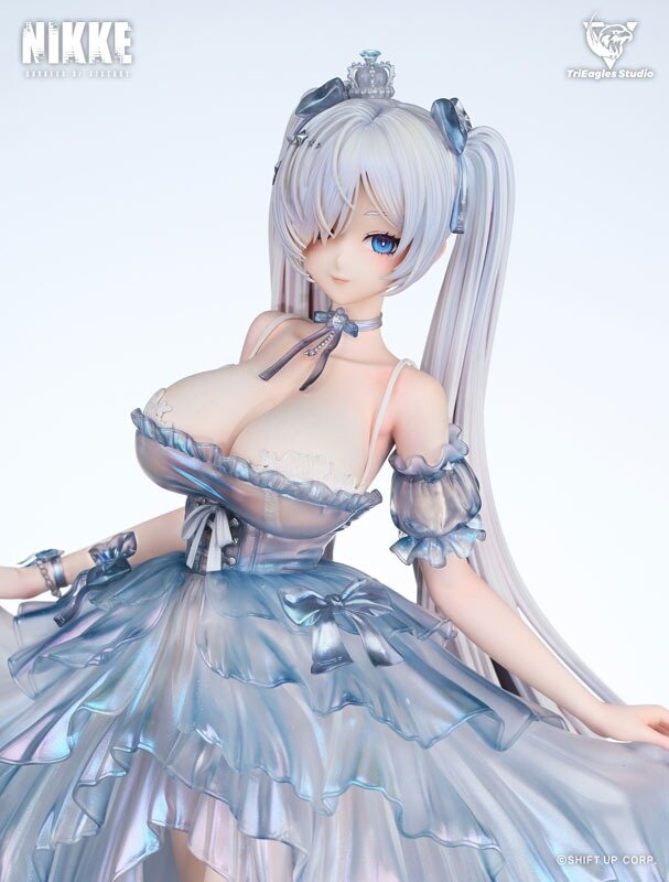 12万円超えの大迫力太もも！『勝利の女神：NIKKE』よりシンデレラが「ガラスのプリンセス」姿で1/4スケールスタチュー化