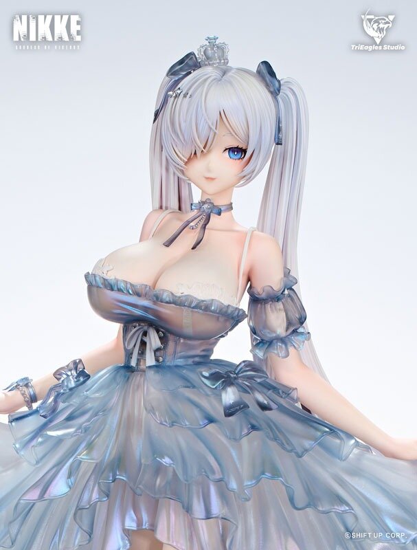 12万円超えの大迫力太もも！『勝利の女神：NIKKE』よりシンデレラが「ガラスのプリンセス」姿で1/4スケールスタチュー化
