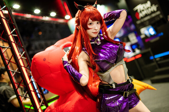 MSIオリジナルキャラクター 魔龍姫「 NIA 」／猫田あしゅ（X：@Nekota_Ashu）