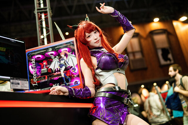 MSIオリジナルキャラクター 魔龍姫「 NIA 」／猫田あしゅ（X：@Nekota_Ashu）