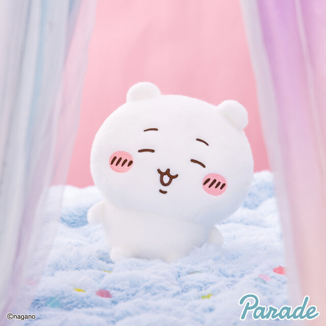 羊毛のようにふわふわ！「ちいかわ」プライズぬいぐるみに、嬉しそうなハチワレや満面の笑みのシーサー含む全4種
