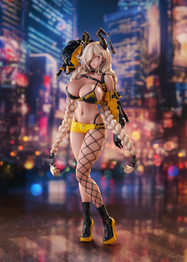 ふとももに食い込む網タイツ…！『アズレン』より「尾張」が、Anime Expo 2024描き下ろしイラストを元にフィギュア化