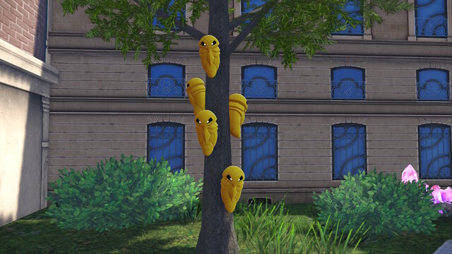 『ポケモンレジェンズZ-A』では虫ポケモンたちが“密集”する―木に群がるコクーン、壁に張りつくイトマルたちにゾクリ