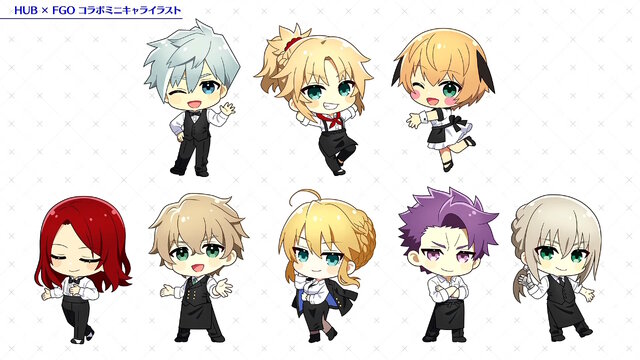 『FGO』現代風衣装の「エレシュキガル」や「斎藤一」に目を奪われる！ローソンやHUBコラボで描き下ろしサーヴァント続々