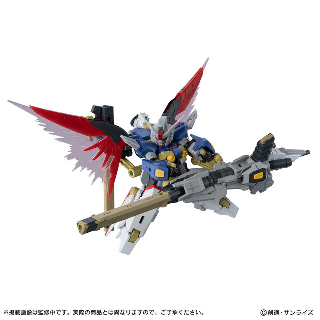 別売りの「デスティニーガンダムSpecII」に武装可能！「ゼウスシルエット」がモビルスーツ アンサンブルEX弾に出撃