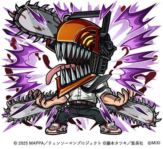 デンジ&レゼはじめ、マキマや天使の悪魔らが登場！『コトダマン』×劇場版「チェンソーマン レゼ篇」コラボが10月24日開催