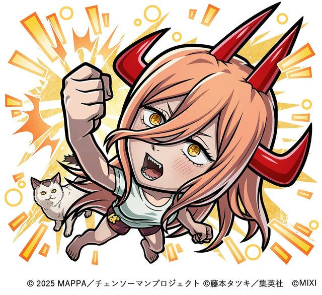 デンジ&レゼはじめ、マキマや天使の悪魔らが登場！『コトダマン』×劇場版「チェンソーマン レゼ篇」コラボが10月24日開催