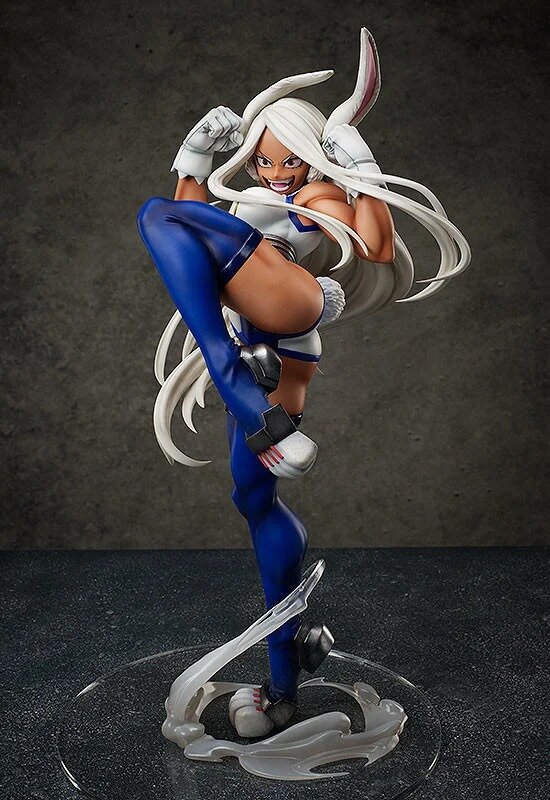 褐色肌と鍛え抜かれた太ももの美しさ…！「ヒロアカ」よりプロヒーロー「ミルコ」フィギュアが再販