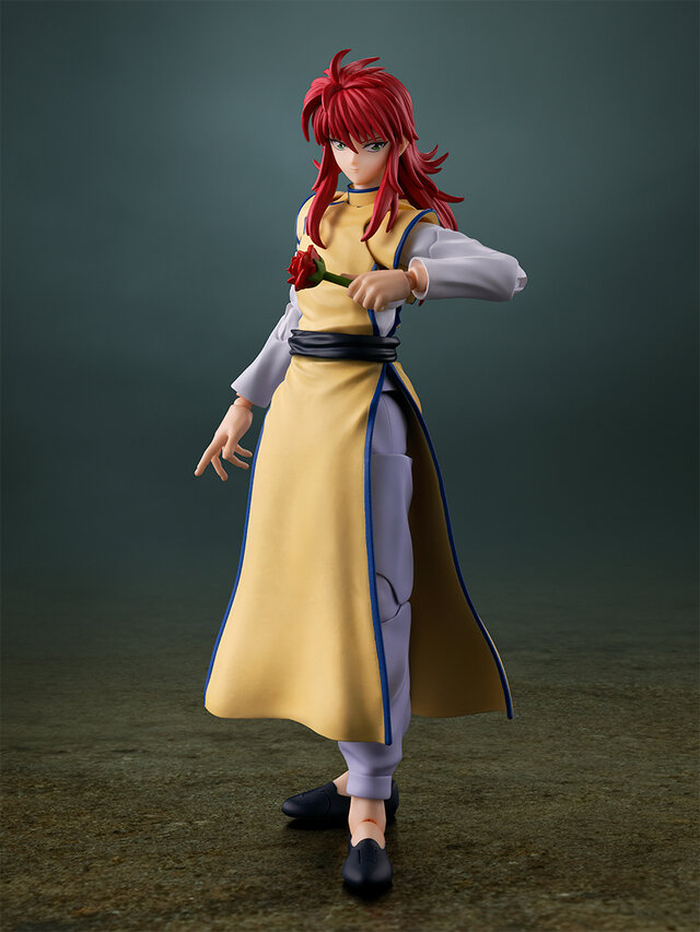 ローズウィップは自由自在！「幽☆遊☆白書」より「蔵馬」がアクションフィギュア化ーオプション豊富な「浦飯幽助」も再販へ