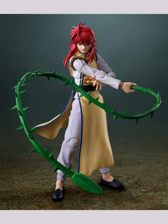 ローズウィップは自由自在！「幽☆遊☆白書」より「蔵馬」がアクションフィギュア化ーオプション豊富な「浦飯幽助」も再販へ