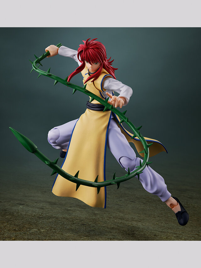 ローズウィップは自由自在！「幽☆遊☆白書」より「蔵馬」がアクションフィギュア化ーオプション豊富な「浦飯幽助」も再販へ