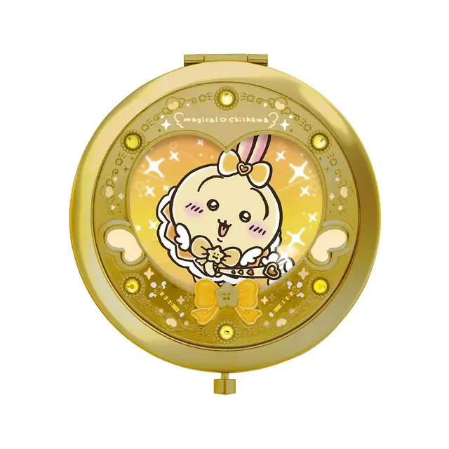 「まじかるちいかわ」おすわりぬいぐるみが超デカい！魔法少女が持ってそうなコンパクトミラーと共に受注販売実施