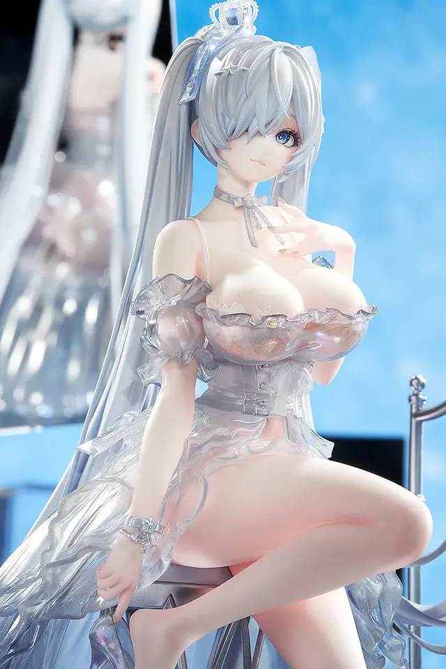 スケスケで神秘的なドレス…！『勝利の女神：NIKKE』より「シンデレラ：ガラスのプリンセス」1/7スケールフィギュアが予約受付開始