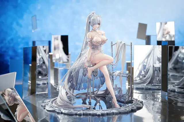 スケスケで神秘的なドレス…！『勝利の女神：NIKKE』より「シンデレラ：ガラスのプリンセス」1/7スケールフィギュアが予約受付開始