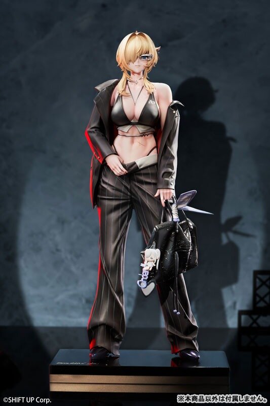 知的なスーツと肉体のギャップが美しい…『勝利の女神：NIKKE』より「グレイブ」がコスチューム“ビューティフル・ユー”姿で立体化