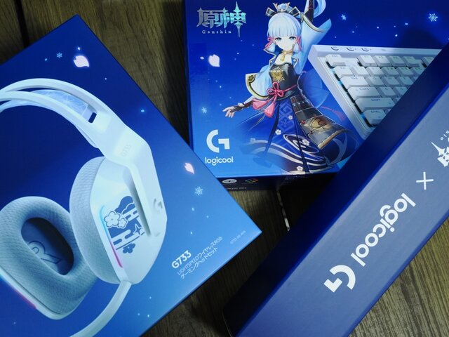 これは“綾華推し”にとって最高の神器かもしれない―「ロジクールG」×『原神』コラボのキーボード&ヘッドセット“神里綾華特別モデル”を触ってみた！