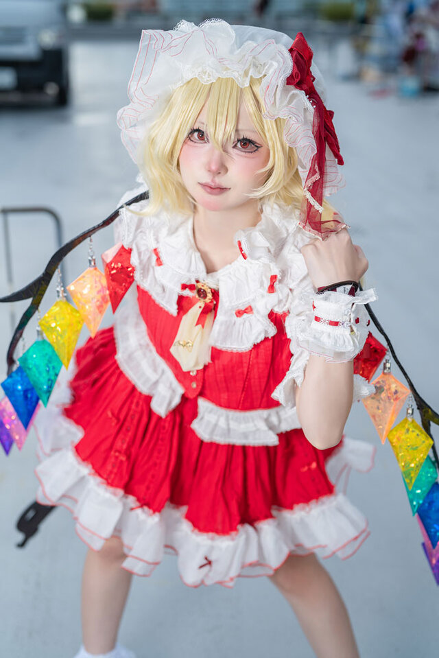 フランドール・スカーレット／世界えるか（X：@Erukakundayo）