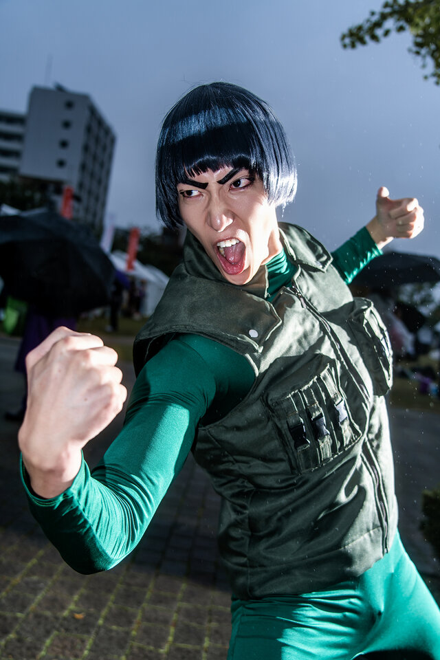 マイト・ガイ「NARUTO -ナルト-」／AKIHITO（X：@AkihitoAll）