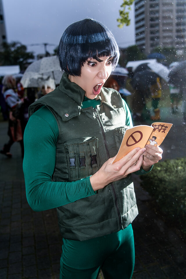 マイト・ガイ「NARUTO -ナルト-」／AKIHITO（X：@AkihitoAll）