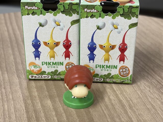 やっと買えた！『ピクミン』チョコエッグを写真でお届けー前回は即売り切れの再販アイテム、入っていたのは赤ピクミン