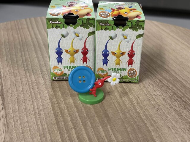 やっと買えた！『ピクミン』チョコエッグを写真でお届けー前回は即売り切れの再販アイテム、入っていたのは赤ピクミン