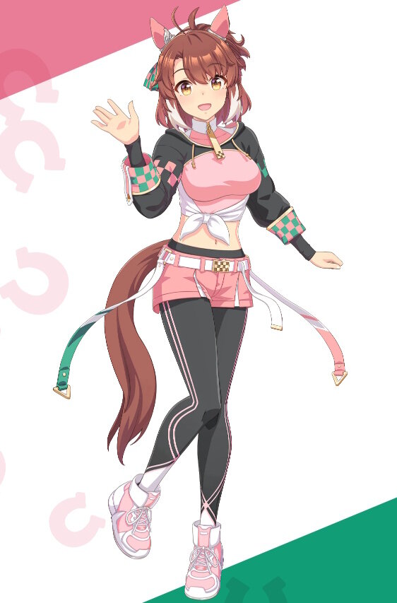 ゲーム内勝負服モデル